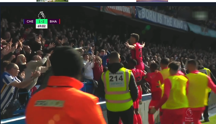 Screenshot_2023-04-16 Chelsea 1 - [2] Brighton - Julio Enciso great goal 70' goal.png