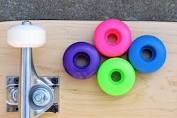 The skateboard wheel hardness scale